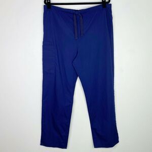Uniform Advantage UA Scrubs Navy Blue Scrub Pants Bottoms Size Small S